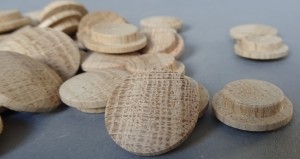Zaślepka zatyczka dębowa średnica 20mm 100szt