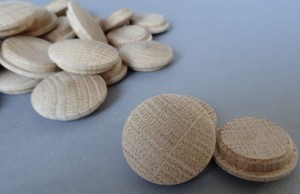 Zaślepka zatyczka dębowa średnica 15mm 100szt