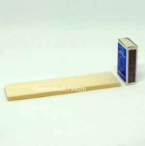 Deska heblowana świerkowa 0,8x4cm