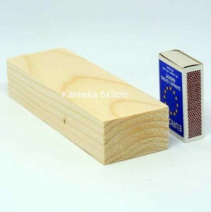 Kantówka heblowana 3x5cm   