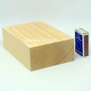 Kantówka z drewna heblowana 5x10cm