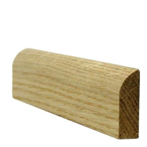 Cokół przypodłogowy dębowy  9x30mm