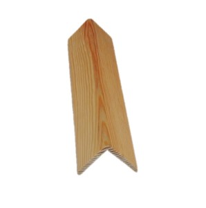  Kątownik  sosnowy 60x60x5mm