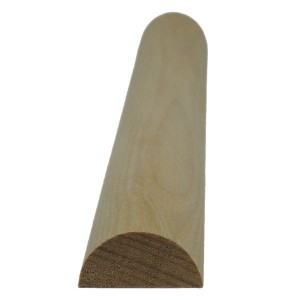 Półwałek  jesionowy 25x12mm