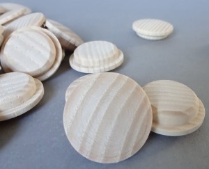 Zaślepka zatyczka bukowa średnica 20mm 100szt