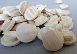 Zaślepka zatyczka bukowa średnica 10mm 100szt 