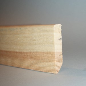  Listwa  przypodłogowa cokół  prosty sosnowy 1,7x7cm 