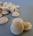 Zaślepka wykonana z drewna sosnowego 10mm sklepdrewna.pl